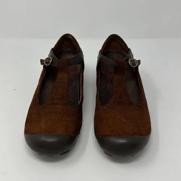 Merrell Dark Spice Plaza Strap Mary Jane Shoes Size 8 - Picture 2 of 10